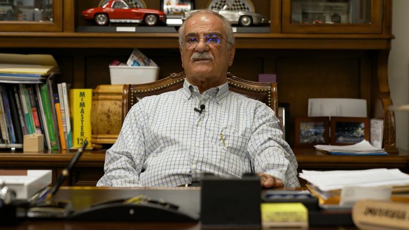 Video still: Joseph, Chatsworth building owner